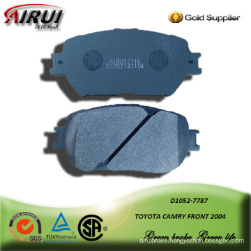 semi-metallic car brake pad for TOYOTA CAMRY FRONT 2004